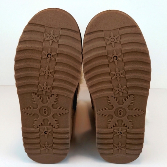 Faux Fur Boots Chestnut Brown - Picture 5 of 8